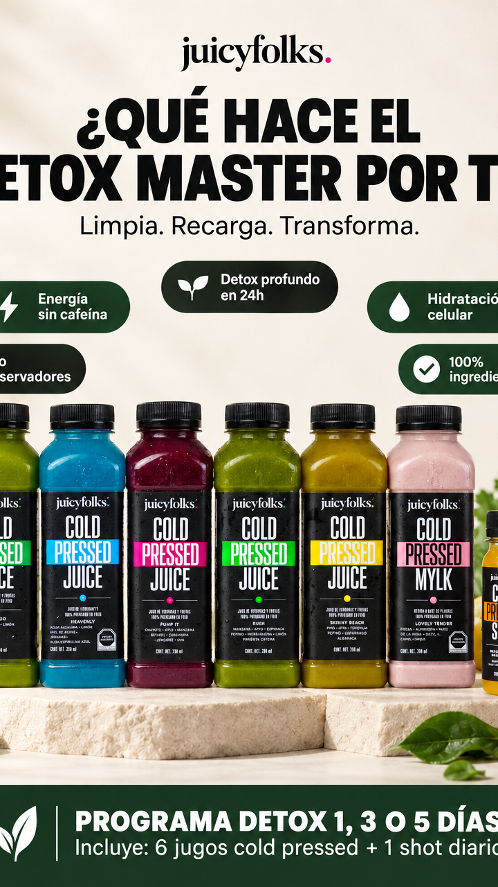 Que hace el Detox Master por ti